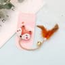 Catnip Feather Bell Chew Toy With Hemp Rope  Teething Dental Molar Stick For Kittens  Cats 7