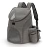 Breathable Mesh Pet Backpack Carrier  Foldable Large Capacity Travel Bag For Dogs  Cats 9