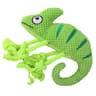 Chameleon Plush Squeaky Dog Toy  BiteResistant Chew  Squeaker Toy For Small To Large Dogs 7