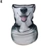 3D Animal Print Unisex Face Bandana Mask With Ear Loops  UV Sun Protection Neck Gaiter Balaclava Fo 10