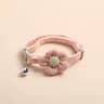Cute Flower Cat Collar With Bell  Adjustable Buckle Kitten Collar For Small Cats  Small Dogs 5