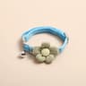 Cute Flower Cat Collar With Bell  Adjustable Buckle Kitten Collar For Small Cats  Small Dogs 7