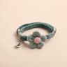 Cute Flower Cat Collar With Bell  Adjustable Buckle Kitten Collar For Small Cats  Small Dogs 8
