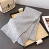soft winter scarf for women styled with jacket