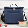 Large Capacity Insulated Tote Lunch Bag With Crossbody Strap  Aluminum Foil Thermal Picnic Cooler B 8