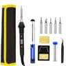 Adjustable Temperature Soldering Iron Kit 60W  110V220V Electric Solder Tool Set For Electronics Re 14