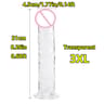 Reusable Male Enhancer Ring  Realistic Suction Cup Massager Soft Jelly Silicone Toy For Stamina  Pl 10