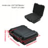 Waterproof HeavyDuty Protective Tool Case With PreCut Foam Inserts  Shockproof Hard Storage Box For 7