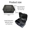Waterproof Hard Shell Protective Carry Case With Customizable Foam Insert  Shockproof Lockable Tool 12