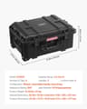 IP67 Waterproof Hard Protective Case With PreCut Foam  Handles  Heavy Duty Travel Gear Box For Came 9
