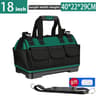23 Inches HeavyDuty Waterproof Tool Bag  1680D Oxford Large Capacity Electrician Storage Tote WearR 11