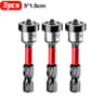 Magnetic Positioning Drywall Screwdriver Bit  S2 Steel Locator Bit For Plasterboard Gypsum Board Sc 10