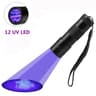 395nm UV Flashlight Black Light Torch 912 LED  Pet Urine Stain  Bed Bug Detector For Carpet Rooms   9