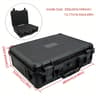 Universal Waterproof Shockproof Hard Tool Case With PreCut Foam Insert  Portable Plastic Carry Stor 9