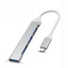 USBC OTG 4Port Hub Splitter  HighSpeed OnetoFour Expander Dock For Phone Laptop PC Multi USB Adapte 7