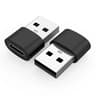 2 Pcs USB OTG Adapter Converter  USB Male To USBCMicro USB Female Type C Connector For MacBook Sams 6