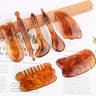 Lotus Seedpod Gua Sha Face Massage Tool  Resin Facial Lifting Stick For Sculpting Dark Spot Care  S 6