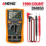 AutoRanging Digital Multimeter 1999 Count ACDC Voltage Tester Ohm Current Ammeter For Home Auto  El 9
