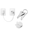 Child Safety Cabinet  Drawer Lock With KeyCode  AntiOpen Baby Proof Strap For Doors Fridge  Home St 9