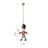 Iron Art Christmas Hanging Ornaments DIY Cartoon Soldier  Angel Drops For Tree Party Crafts Holiday 24