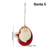 Iron Art Christmas Hanging Ornaments DIY Cartoon Soldier  Angel Drops For Tree Party Crafts Holiday 29