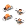 0508in Silent Rubber Furniture Casters Universal Mini Wheels For Chair Sofa Table Trolley Platform  7