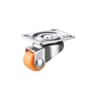 0508in Silent Rubber Furniture Casters Universal Mini Wheels For Chair Sofa Table Trolley Platform  9