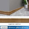 906 Inches XPE Foam 3D Skirting Board Trim 8cm  Waterproof SelfAdhesive Wall Sticker Baseboard Wais 7