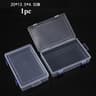 Square Clear Storage Box Set 10 Sizes Transparent Organizer Case For Small Items Fishing Tackle Too 11