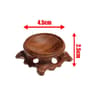 Retro Wooden Crystal Ball Stand  Display Holder Base For Crystal Sphere Home Decor Ornament Photogr 6