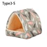 Warm Plush Small Animal Bed For Guinea Pig  Hamster  Cozy Winter Sleeping Nest Mat For Rabbit Squir 16