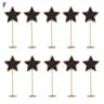 10 Pcs Mini Chalkboard Signs With Wooden Easels For Messages Table Numbers Events Cafes  Home Decor 11