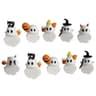 Cute Halloween Ghost Phone Buddy StickOn Mini Ghost Figures Adhesive Smartphone Topper Decor Kawaii 9