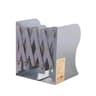Retractable Foldable Iron Bookends For Desk  Shelf Adjustable Book Support Stand Rack HeavyDuty Des 8