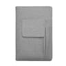 A5 Lined Journal Notebook Fabric Cover 200 Pages Thick Paper Writing Notebook With Pockets For Work 7