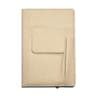 A5 Lined Journal Notebook Fabric Cover 200 Pages Thick Paper Writing Notebook With Pockets For Work 8