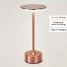 USB Rechargeable Touch LED Table Lamp Night Light Wireless Portable Reading Lamp For Bedroom Bar Ho 8