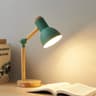 Nordic Wooden LED Table Lamp Turning Head Minimal Bedside Desk Light EyeCare Reading Lamp For Bedro 5