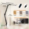Double Head LED Desk Lamp USB Powered Stepless Dimmable Monitor Light For Office Study Reading Comp 8