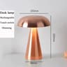 Retro Mushroom LED Table Lamp Touch Sensor Rechargeable Bedside Light Dimmable Reading Lamp For Bed 8