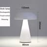 Retro Mushroom LED Table Lamp Touch Sensor Rechargeable Bedside Light Dimmable Reading Lamp For Bed 10