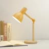 Nordic Wood E27 Desk Lamp Eye Protection Reading Table Light Height Adjustable Modern Bedside Lamp  10