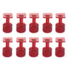 40 Pcs Car Dent Repair Pull Tabs Seamless Paintless Dent Removal Tool Kit Reusable Sheet Metal Rest 10