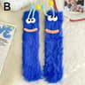 Funny Monster Fuzzy Socks Thick Coral Fleece Warm Floor Socks With Big Eyes Cute Cozy Winter Gift   6