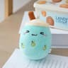 Cute Milk Tea Plush Keychain Toy  Kawaii Boba Cup Stuffed Pendant For Backpack Bag Charm Gift For K 6