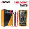 ANENG DM850 1999Count Digital Multimeter ACDC Voltage Tester Ohm  Diode Meter 10A Ammeter Compact 8