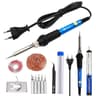 60W Digital Adjustable Soldering Iron Kit  392842F Temp Control W Display Tips  Solder Tin For Elec 9