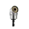 ImpactGrade 105 Right Angle Socket Adapter Set  Drill Bit Driver Extension For Tight Spaces Screwdr 15