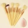 Professional Makeup Brushes Set  Soft Fluffy Foundation Eyeshadow Blush  Powder Brushes Full Cosmet 16