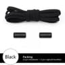 NoTie Elastic Shoelaces With Metal Lock  Colorful Round Sneakers Laces For Kids  Adults Sports Shoe 6